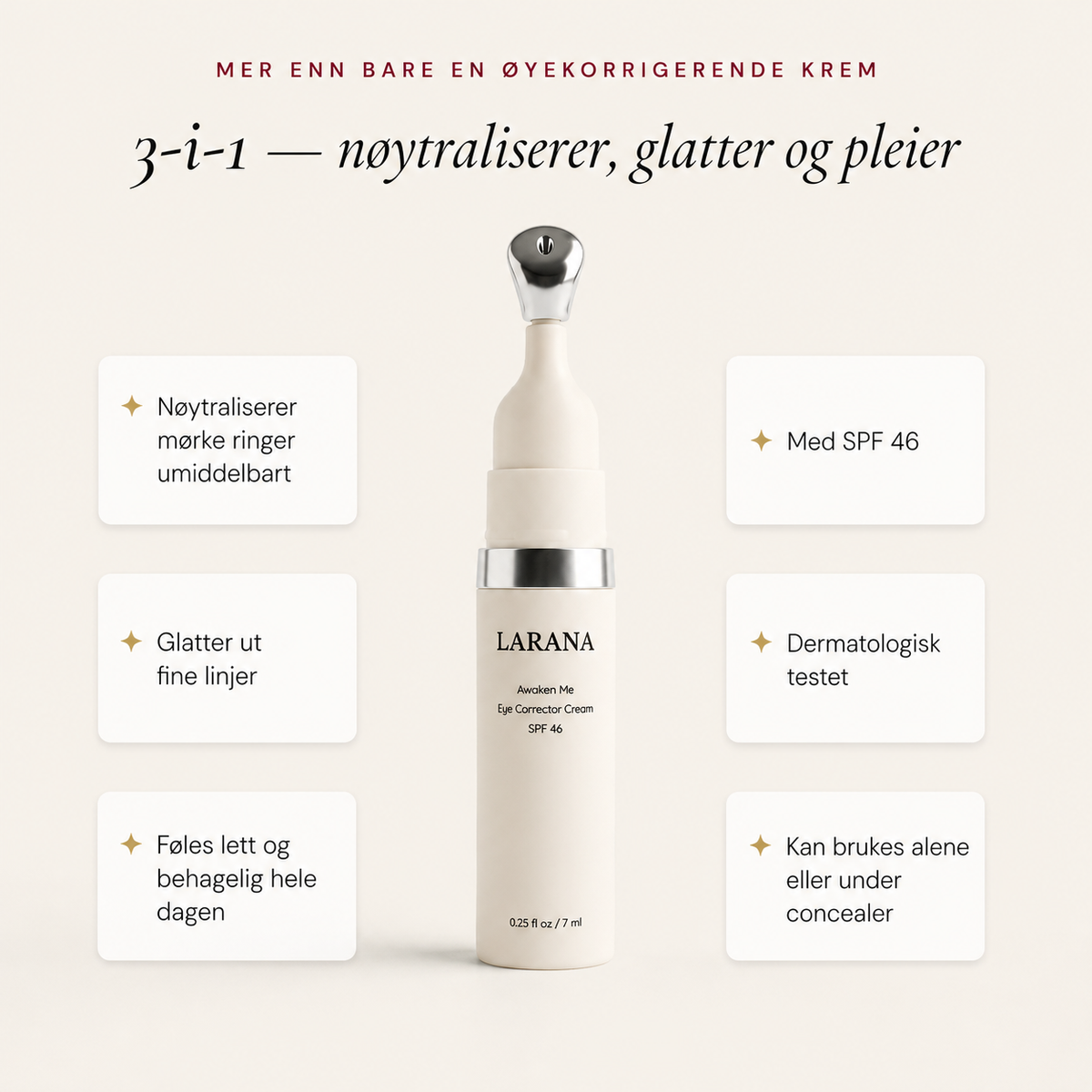 Awaken Me Augen-Korrekturcreme